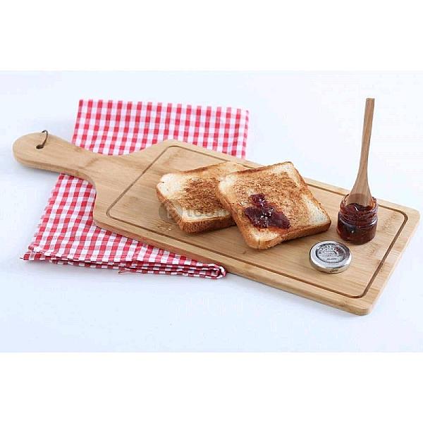 Bamboo Cheese Board 43x17cm Serving Charcuterie Board