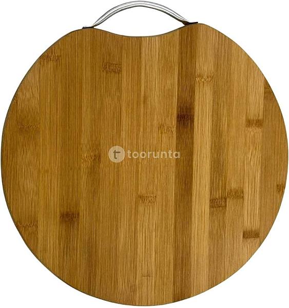 Bamboo Chopping Board Round (36 Cm)