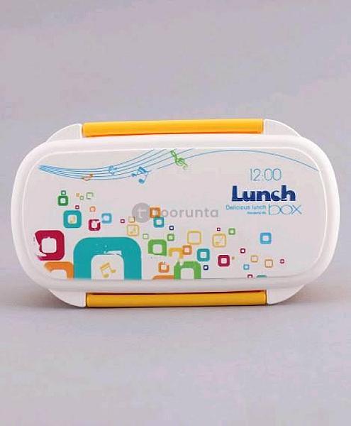 Double Layer Portable Lunch Bento Box Rectangle S1446