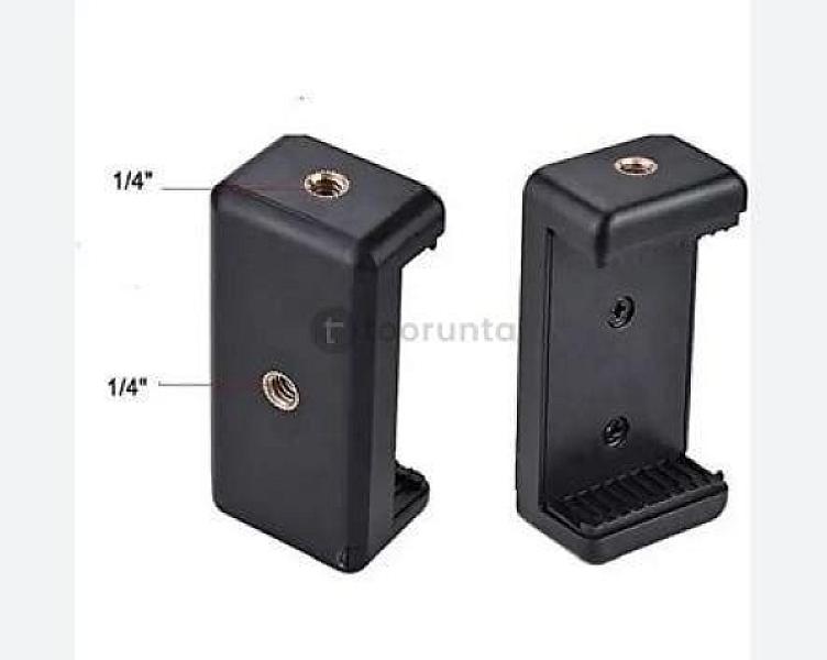 Mobile Holder Mount Universal Clamp For Tripod Monopod Selfie Stick Phone Holder