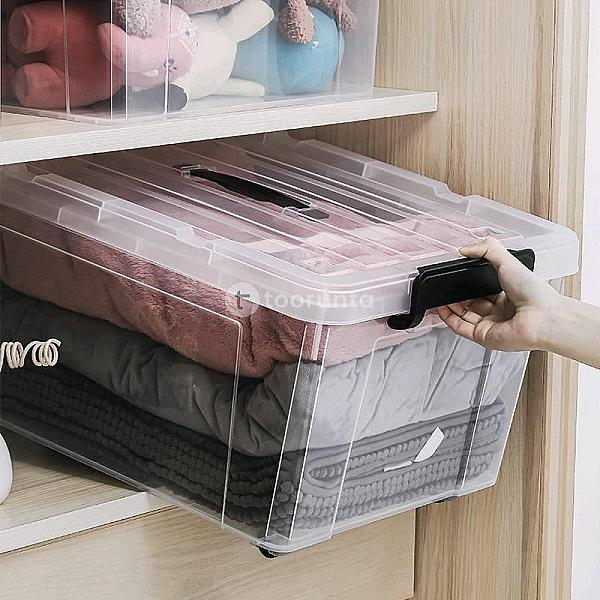 Stb Multi-purpose | Spaceexpert Jumbo Clear Storage Box I 218 (48 Litre)