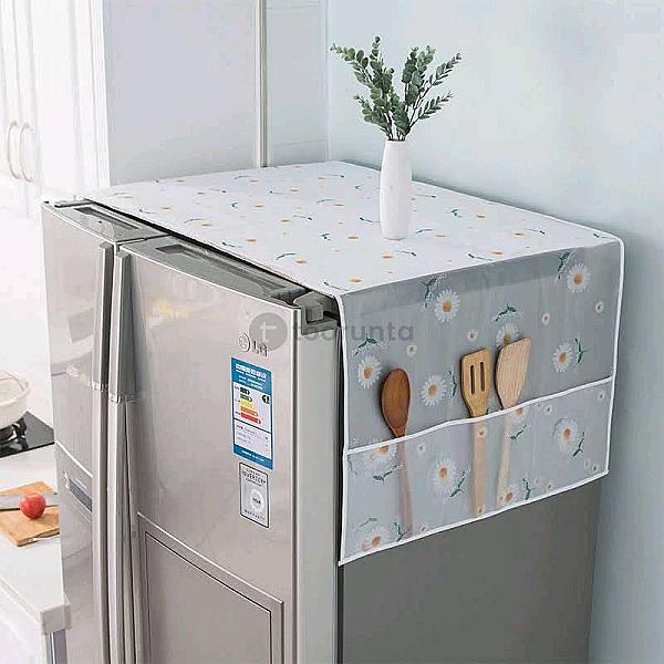 Dustproof Cover With Storage Pockets For Washing Machine & Refrigerator