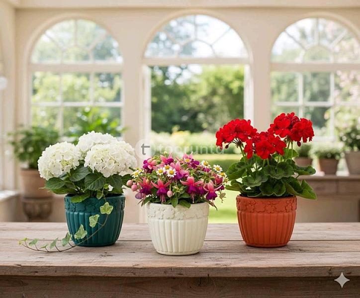 Poly Garden / Plastic Flower Pot Pfp-3549