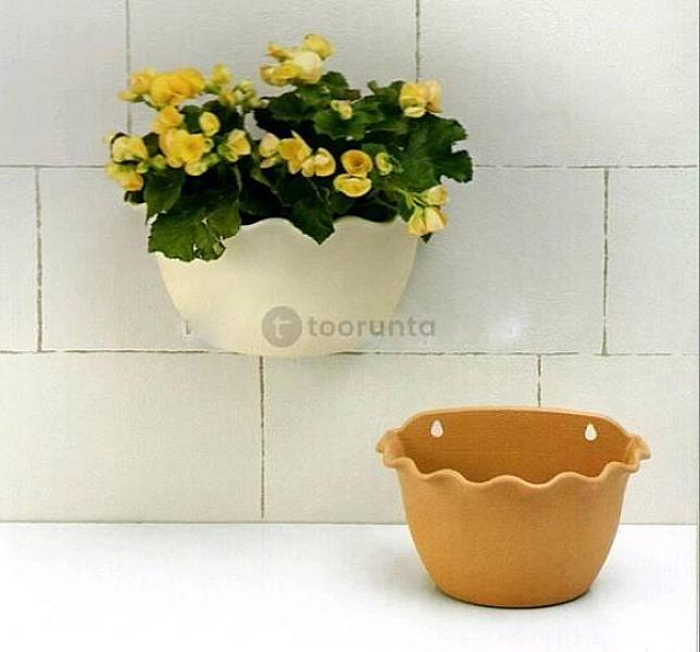 Poly Garden / Wall Hanging Plastic Flower Pot (Self Watering)