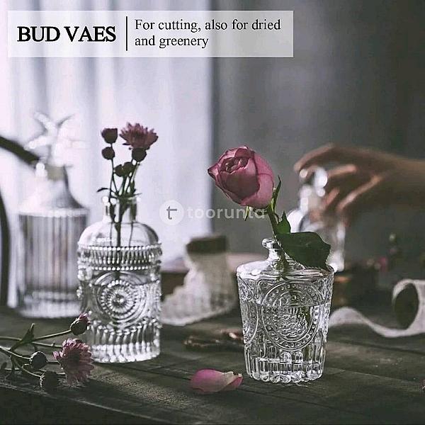 Floral Essence / Vintage Bud Vases Set Of 10