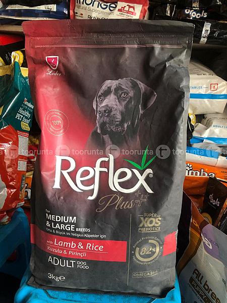 Lidor Reflex Plus Dog Food 3kg