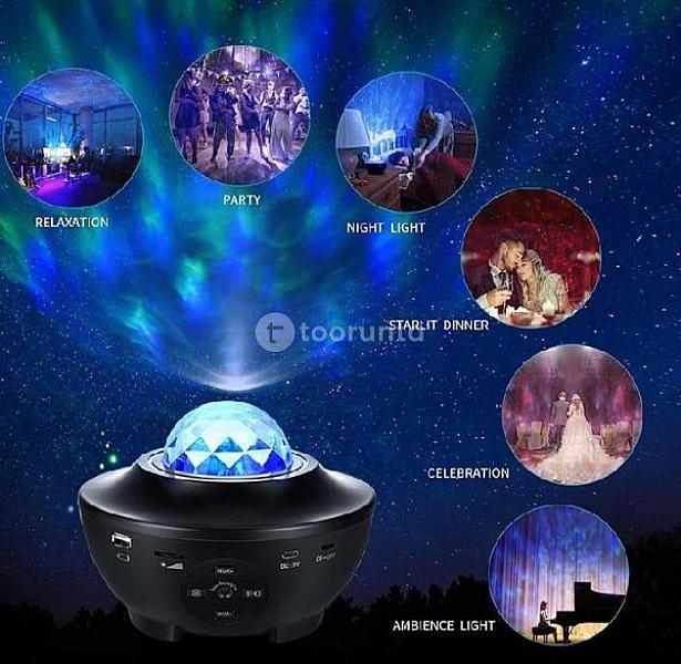 Galaxy Projector Light Bluetooth Remote Control Star Projector Light