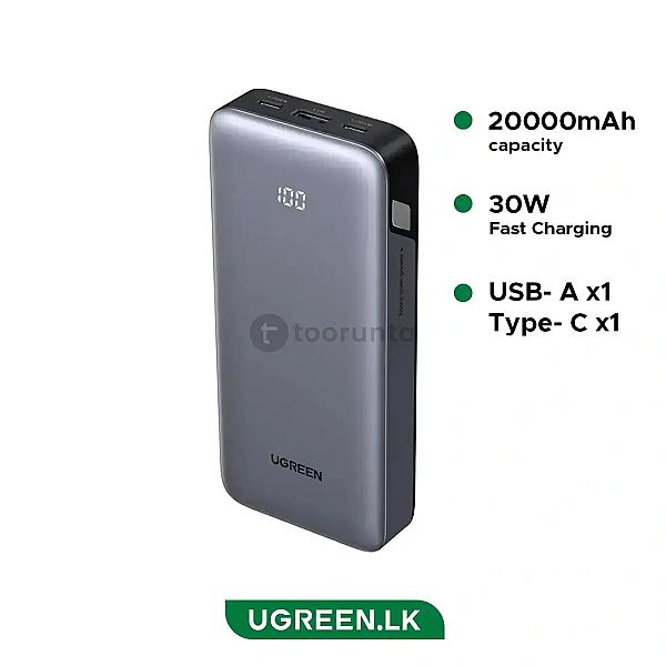 Ugreen 20000mah 30w Fast Charging Power Bank