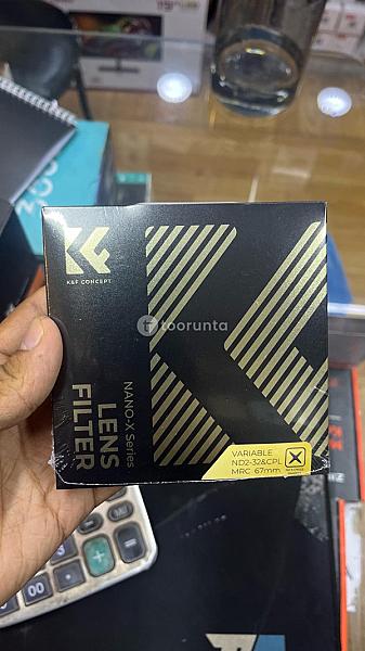 K&f Concept Nano -X Series 67mm Nd2-32 &Cpl Variable Lens Filter