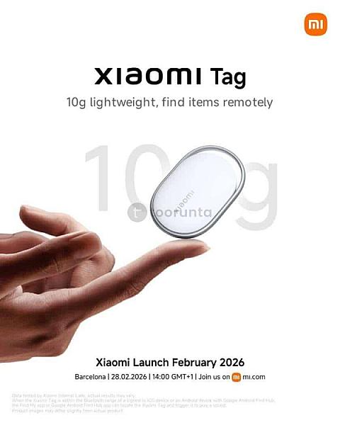 Xiaomi Smart Tag – Apple Find My & Google Find Hub Tracker