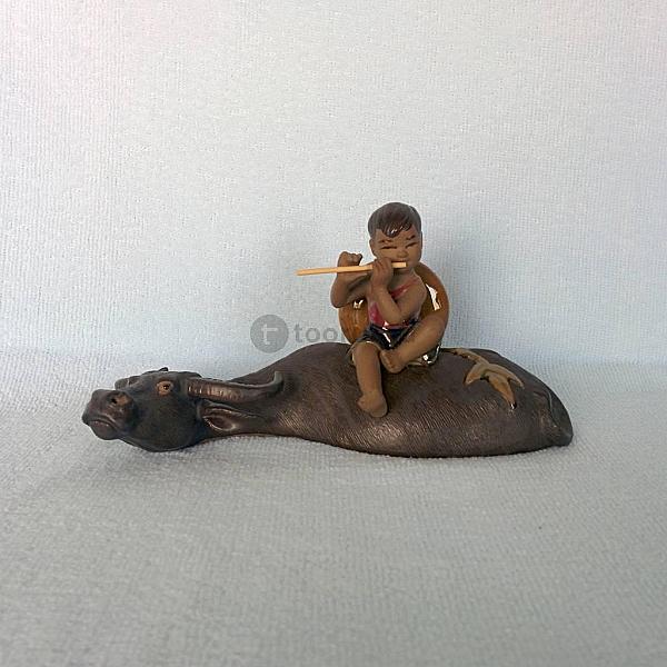 Boy On Buffalo