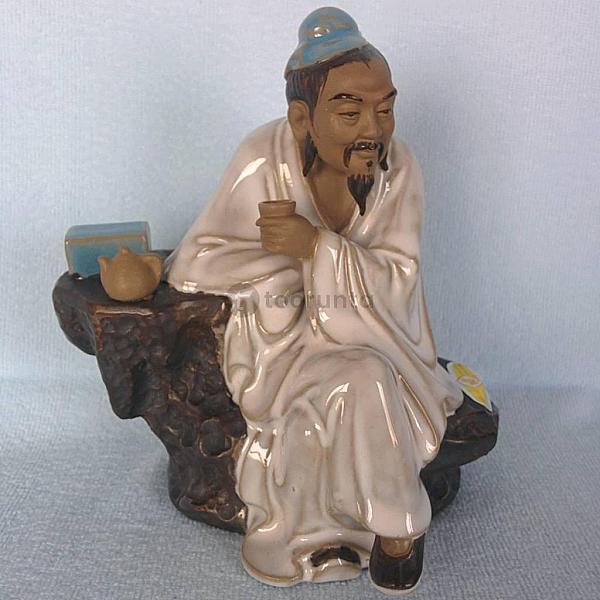 Old Man Drinking Tea