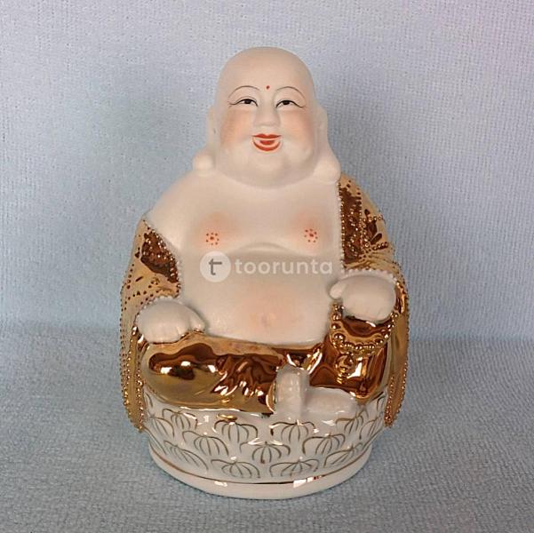Laughing Buddha With Golden Robe