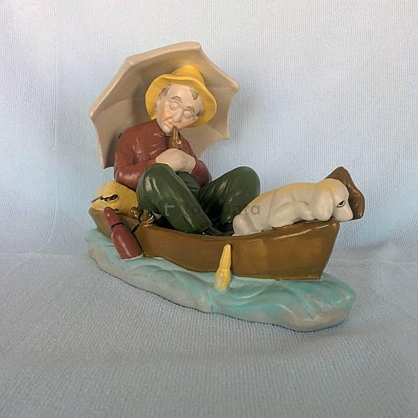 Man In A Boat