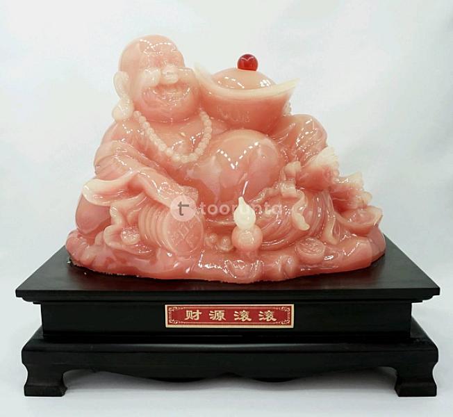 Jade Chinese Buddha Laying
