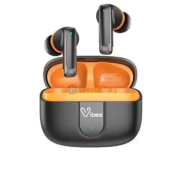 Vibes Echo True Wireless Earbuds – 40h Playtime | Smart Touch | Deep Bass | Bluetooth 6.0