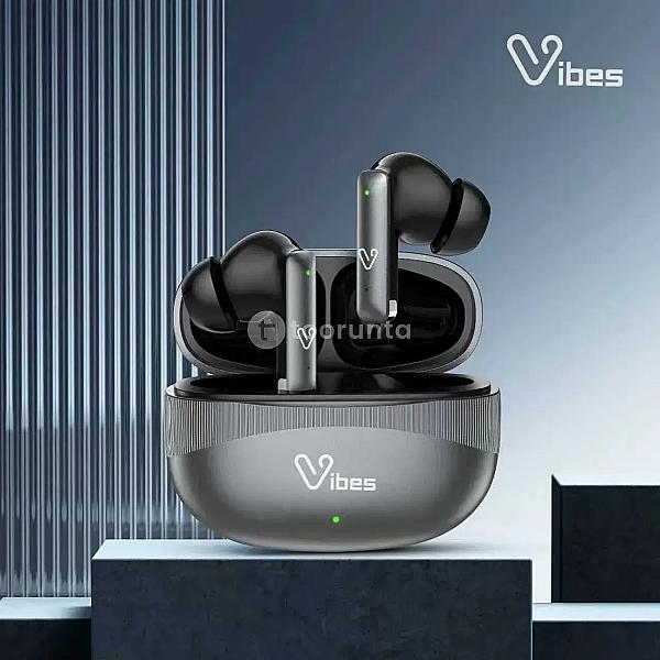 Vibes Neo Buds | Bluetooth 6.0 | Up To 40 Hrs Playtime | Smart Touch Control | Quad Silicon Mic
