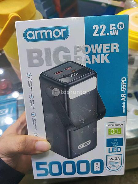 Armor Ar-55pd 50000mah Power Bank With 1 Year Warranty