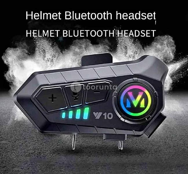 Y10 Helmet Bluetooth Headset