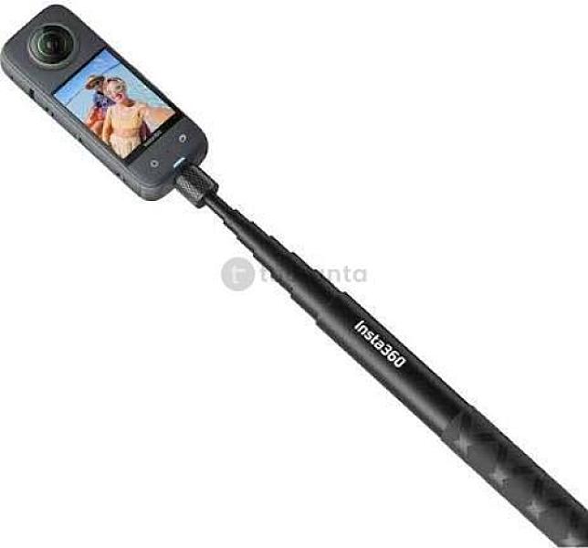 Insta360 X3 360 Camera With Invisible Selfie Stick & Accessories 111cm