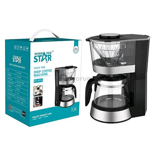 Winning Star St-9712 | Drip Automatic Coffee Machine Electric Coffee Maker