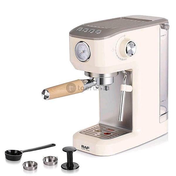 Raf R.0202 | 20 Bar Espresso Coffee Machine – Professional Home & Café Brewer