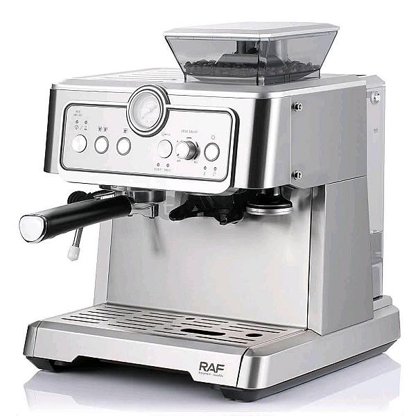 Raf R.0205 | Professional Espresso Machine With Built‑in Grinder