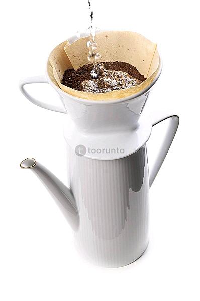 High Quality Hand Punch Coffee Filter Cone Cup Porcelain