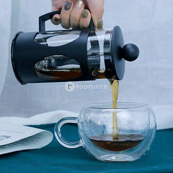 Zennix French Press – Coffee Maker With 3 Part Superior Filtration I 1000ml