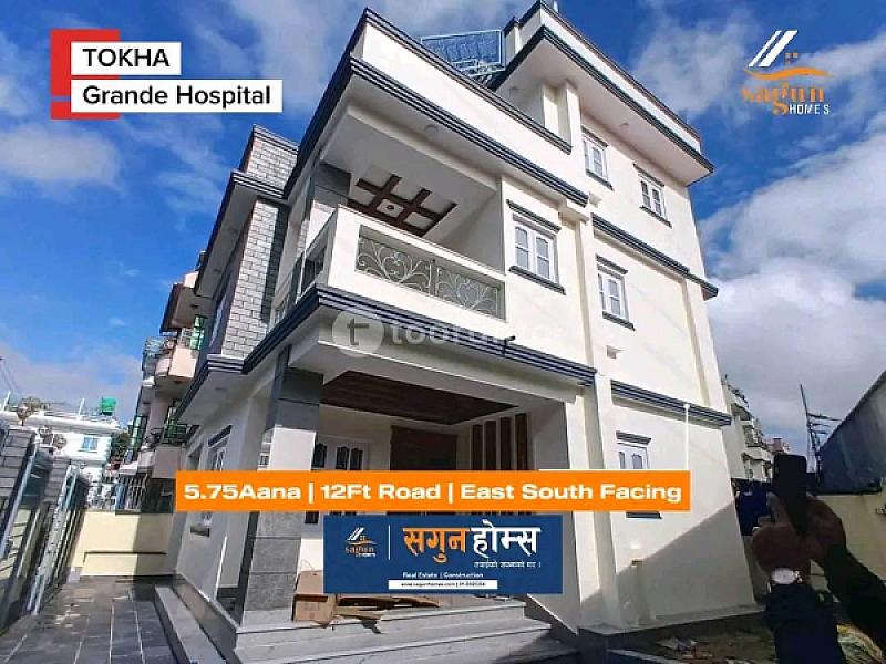 Semi Bunglow House On Sale At Tokha, Grande